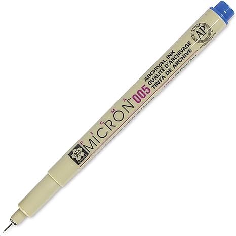 Pigma Micron 005 Blue