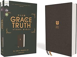 NASB Grace and Truth Study Bible Cloth Overboard: 1995 Text, Comfort Print