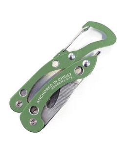 Carabiner Pliers Multi-Tool - Anchored in Christ, Hebrews 6:19