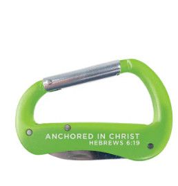 Carabiner Multi-Tool - Anchored in Christ, Hebrews 6:19