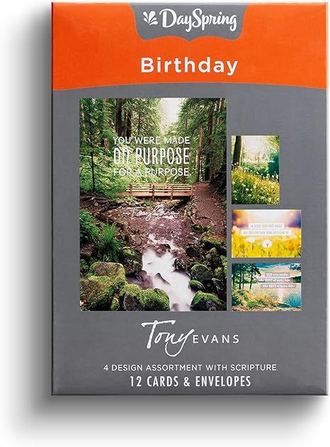 Tony Evans Birthday Boxed Cards