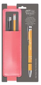 Pen and Pocket Set, Coral and Amber – Trust in the Lord, Pro 3:5