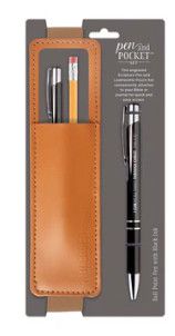 Pen and Pocket Set, Tan and Black – I Can Do All Things, Phil 4:13