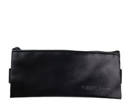Pencil Pouch, Black – Blessed, Num 6:24