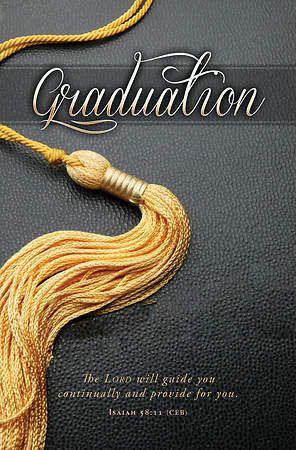 Graduation Regular Size Bulletin Pack of 100