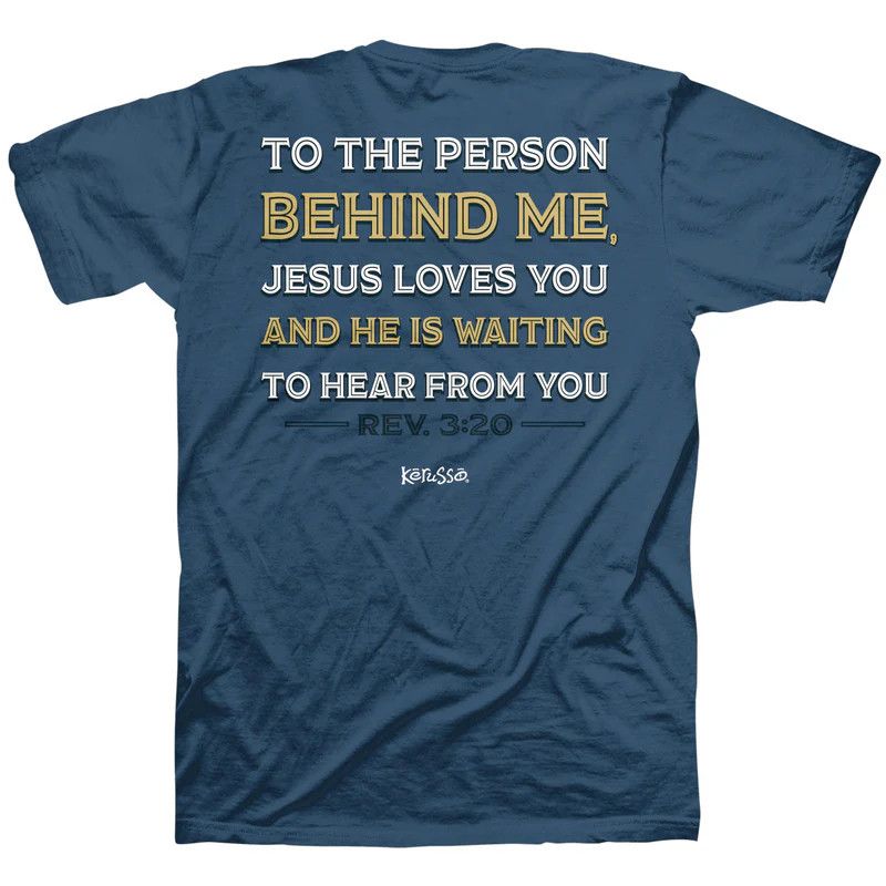 Tee- The Person Behind Me, Size: S