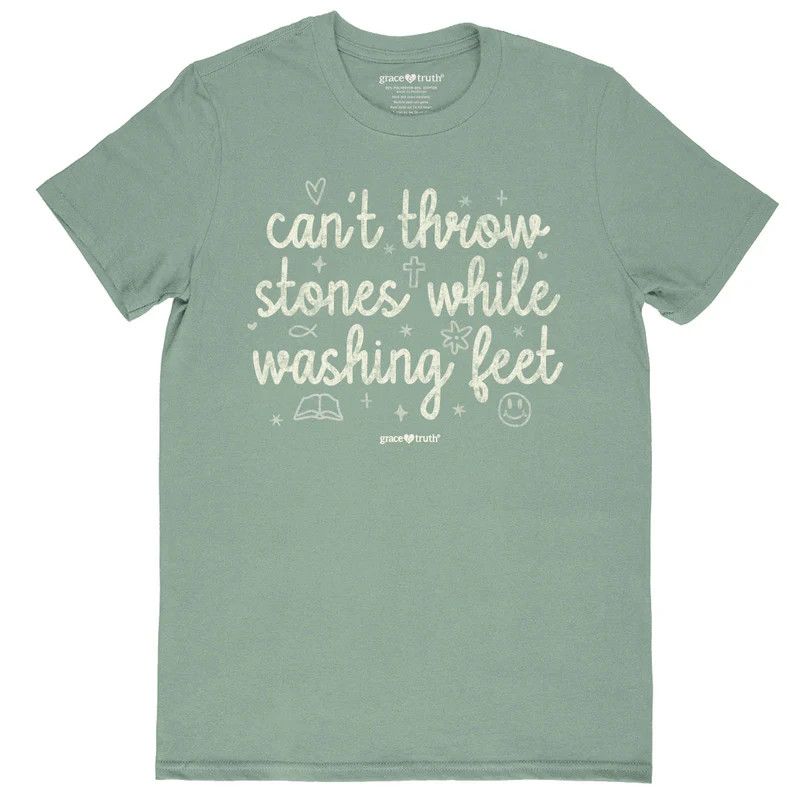 GTA Tee- Can&#39;t Throw Stones, Size: S