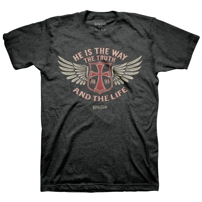 The Way Wings tee, Size: S