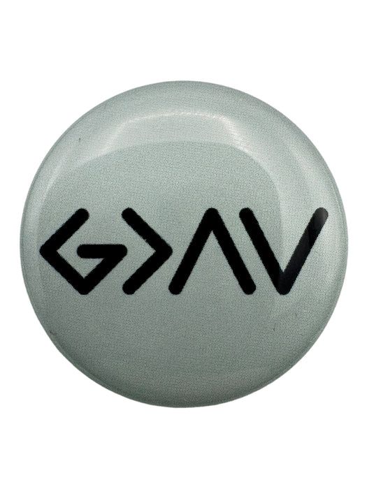 Tap to Pray God is Greater Sticker Mint