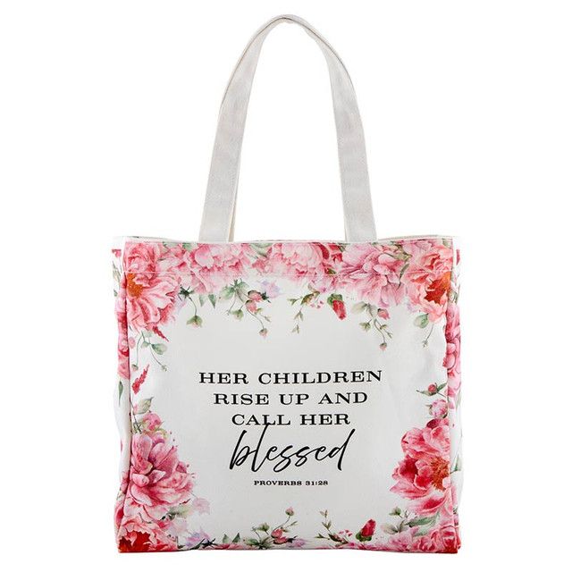 Her Children Rise Up tote bag