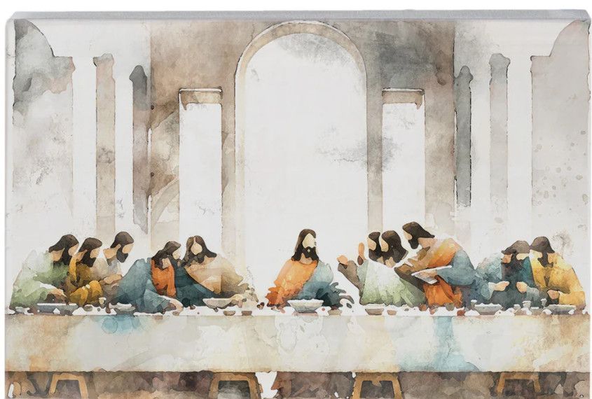 Last Supper Art 3.5&quot; x 5&quot;