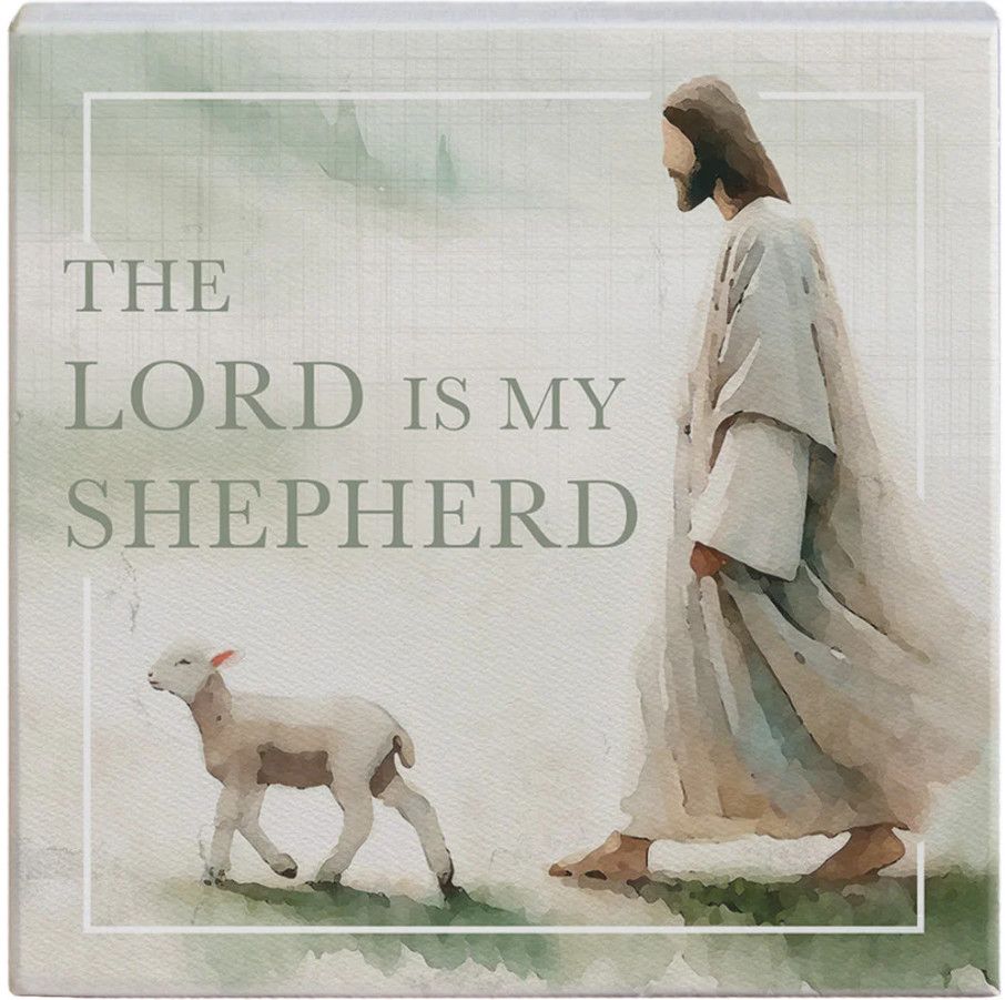 Lord is My Shepherd 5&quot; Square
