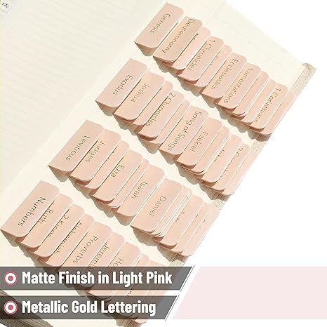 Pink Pearl bible Tabs