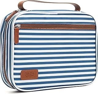 Bible Cover Blue White Striped