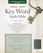Key Word Study Bible NASB Bond Black