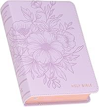 KJV Bible Compact Large Print Faux Leather, Purple