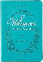 Gift Book Faux Leather He Whispers Your Name Turquoise