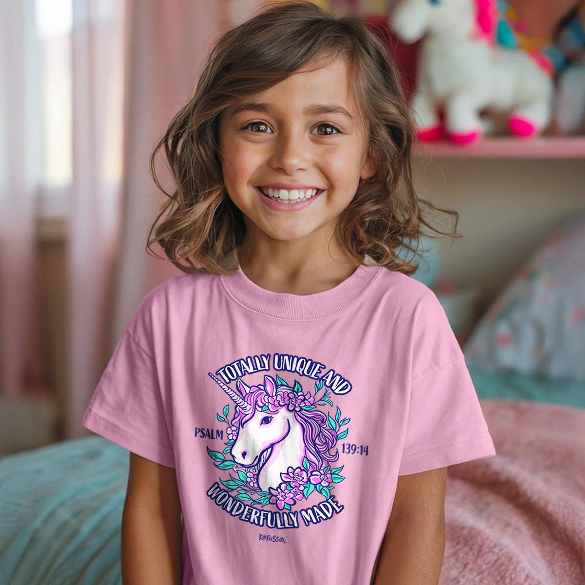 Kidz Tee Unique Unicorn, Size: S