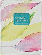 Journal Handy Faux Leather Citrus Leaves Courage Dear Heart
