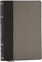 NKJV Alexander Maclaren Study Bible Leather Soft Black and Gray