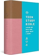 ESV Teen Study Bible Blush Rose