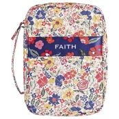 Bible Cover Quilted Faith XL