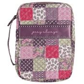 Bible Cover Brown Pray Always XL