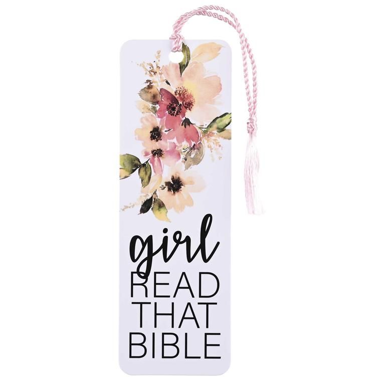 Bookmark Girl Read That Bible