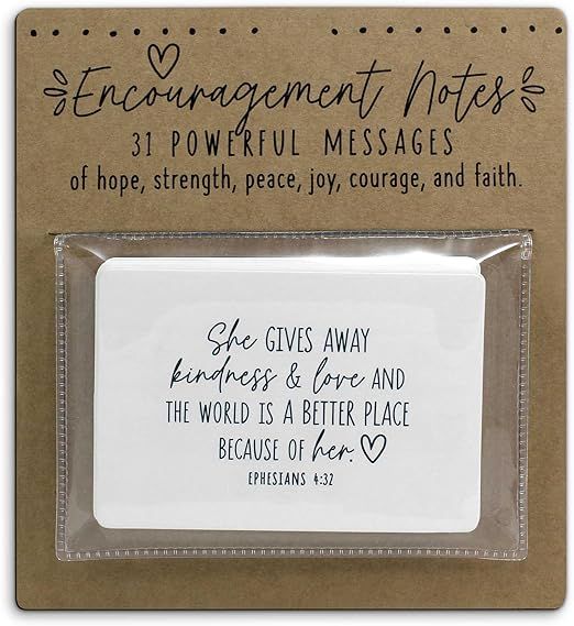 Encouragement Notes 31 Powerful Messages She Gives Away Kindness