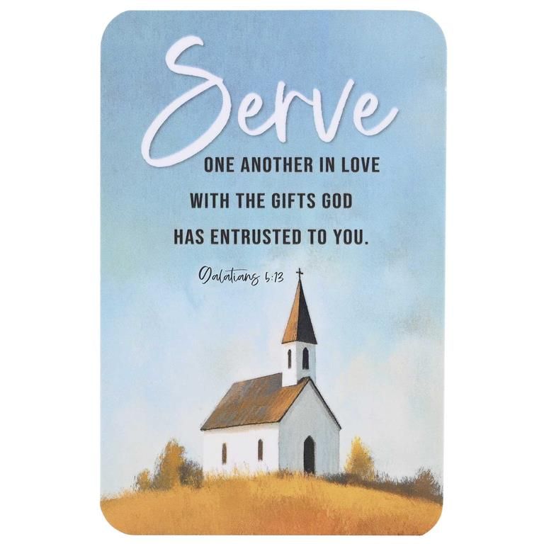Pocket Bookmark Serve One Another