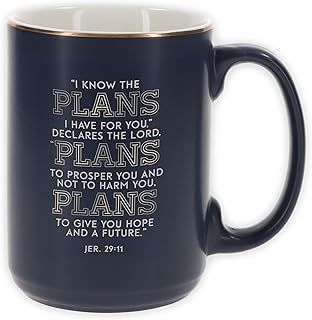 Mug Blue Plans Jer 29:11
