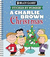 A Charlie Brown Christmas- Sticker-by-number