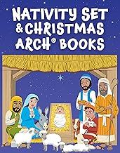 Nativity Set &amp; Christmas Arch Books
