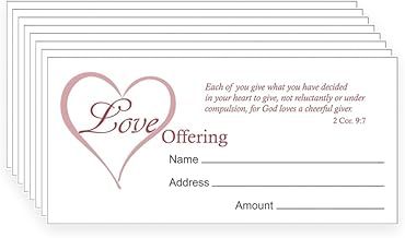 Offering Envelope Love (100 ct)