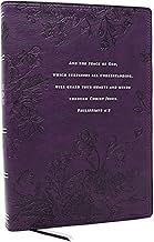 NKJV Peace of God Bible Purple Leathersoft