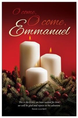Bulletin - O Come O Come Emmanuel (Pack of 100)