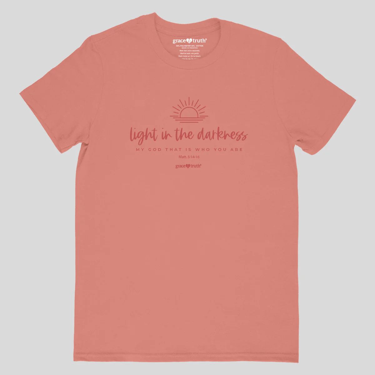 Light in the Darkness Tees, Size: SM