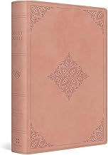 ESV Giant Print Bible, Red Letter (TruTone, Pink, Fleur-de-lis Design)