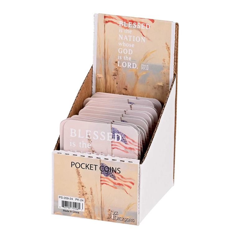 Pocket Coin Cross Blessed is the Nation