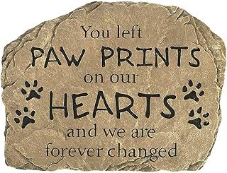 Paw Prints Garden Stone