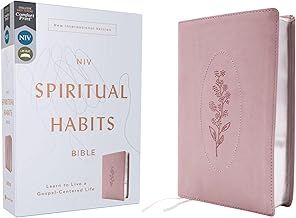 NIV Spiritual Habits Bible Leathersoft Pink