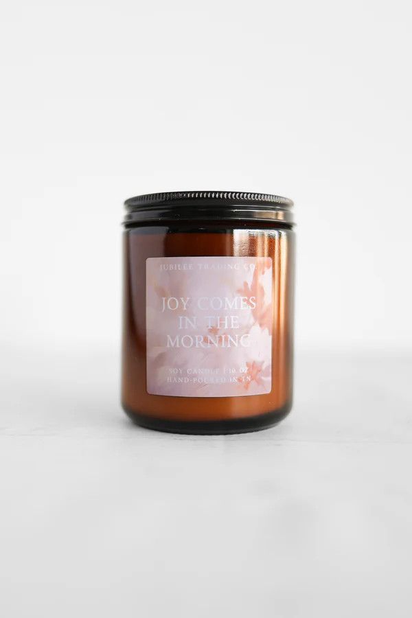 Joy Comes In The Morning - Soy Candle: Citrus Agave