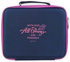 Bible Organizer Hardcover  With God All Things Matt 19:26