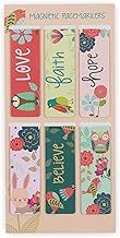 Magnetic Bookmarks Set Of 6 - Walk In Love