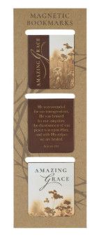 Magnetic Bookmark Set of 3 Amazing Grace Isa 53:5