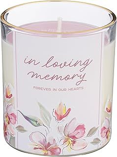 Glass Candle In Loving Memory