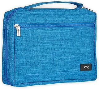 Bible Cover Blue Lg