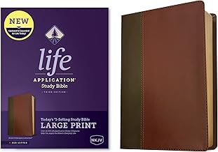 NKJV Life Application Study Bible, Third Edition, Large Print