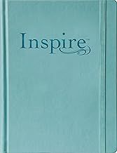 Blue Large Print Inspire: NLT Bible for Coloring and Creative Journaling