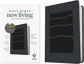 Black Mountainscape Compact NLT Bible